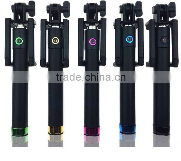 2015 New products foldable selfie stick monopod for iphone
