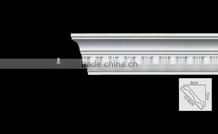 Easy installation pu cornice