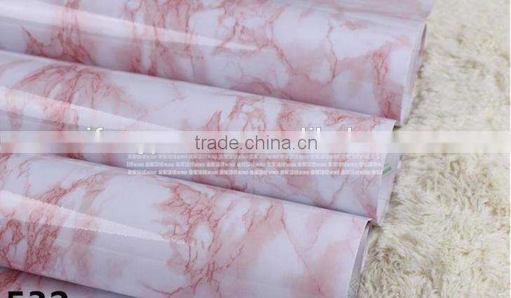 new design Waterproof r wallpaper Marble texture