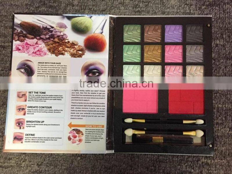 unique design makeup kits with brushes