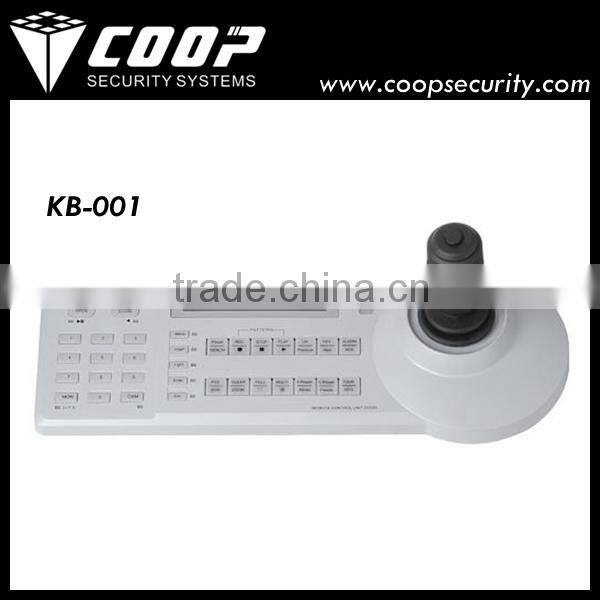 CCTV keyboard Control IP camera PTZ through NVR 3D PTZ Joystick Controller keyboard controller