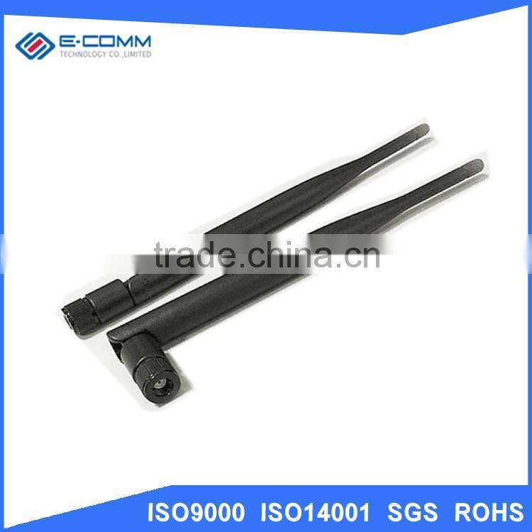 Top selling!! 868M/900M/915Mhz antenna module 5dbi Omni direction RP-SMA male folding