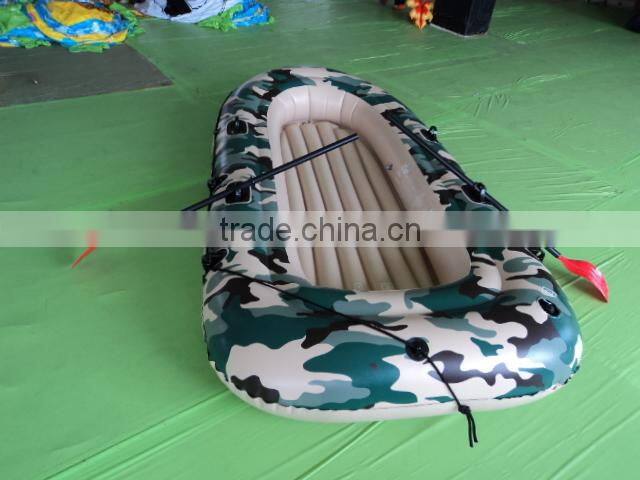Inflatable PVC rowing boat