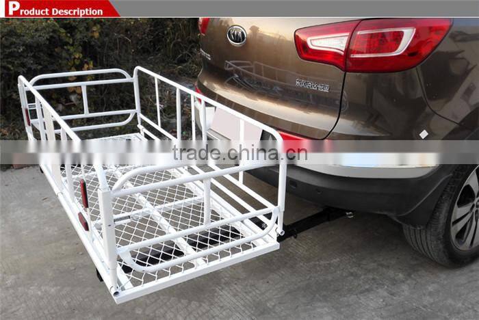 Widely use Good quality hitch mounted folding cargo carrier