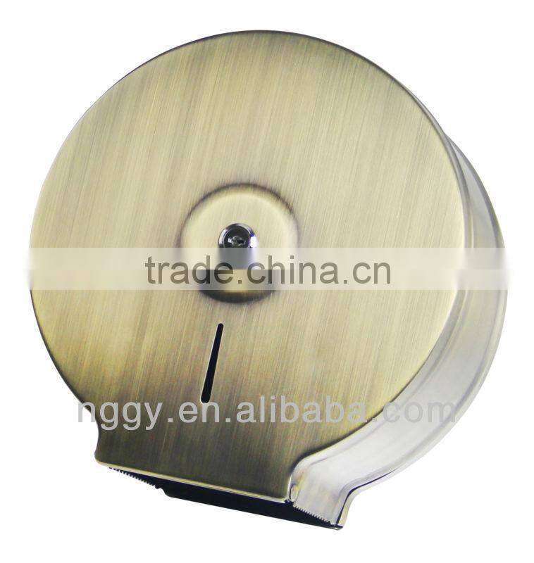 stainless steel toilet tissue roll dispenser