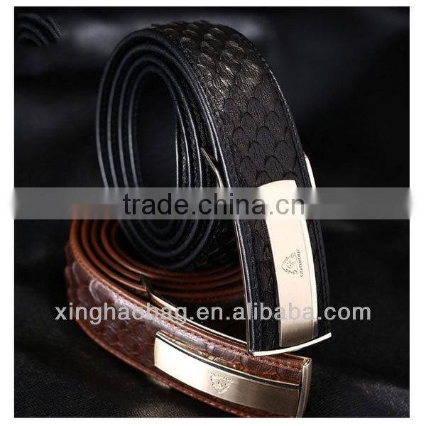 Hot sale 2014 genuine leather men leather belt