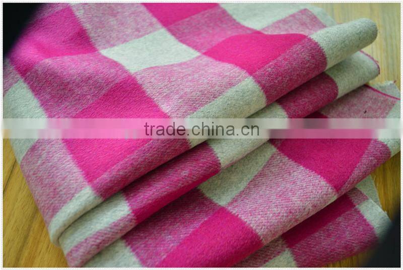 2015 winter multifunctional double-edged woollen fabric made in China (12368C-2#)