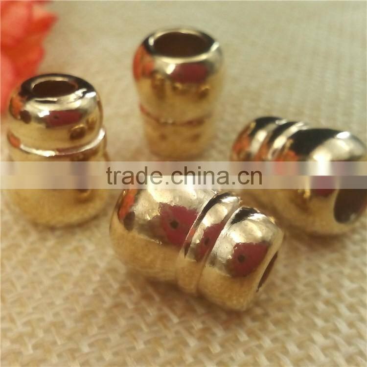 gold cord end cord end stopper metal cord end