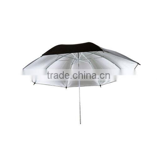 Commlite High Quality 43 Inch Black And Silver Photo Studio Reflective Umbrella
