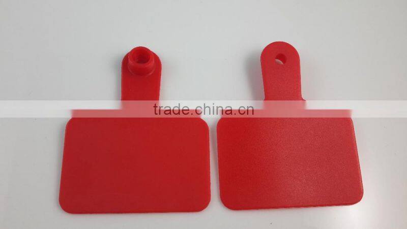 Barcode cattle ear tag,laser ear tag,female tag 75*60mm