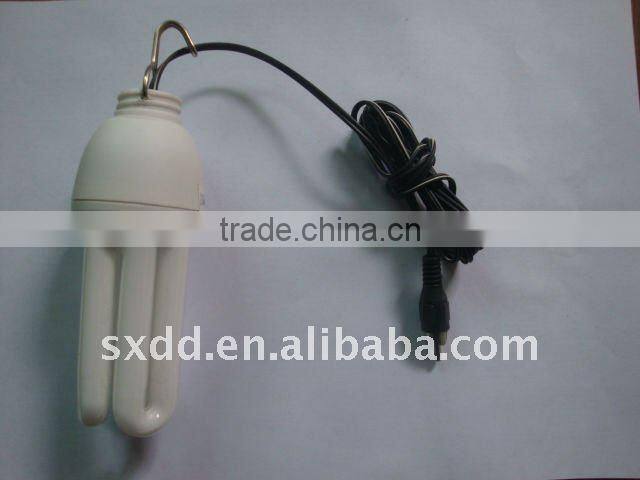 DC 12V Half Spiral energy saving lamp
