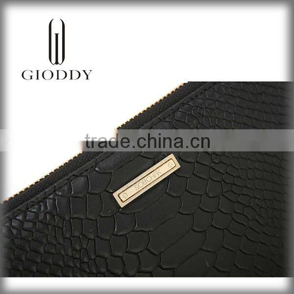 Professional popular design lady genuine skull clutch box evening bag