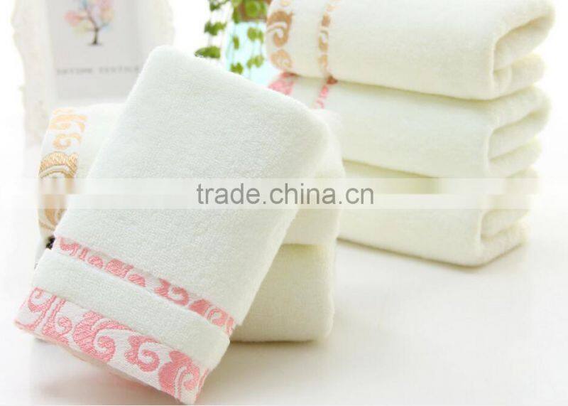 100% Cotton Solid Color Towels 34*75