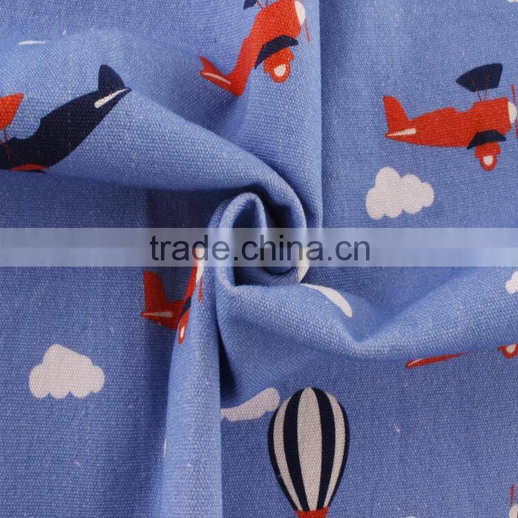 New digital print product fabric textiles 100% cotton canvas fabric for baby fabric