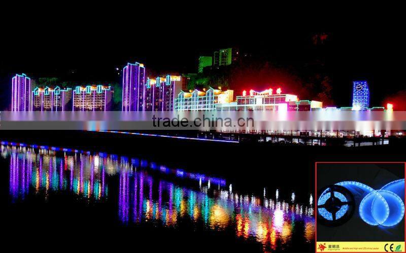 Zhongshan china suppplier Low voltage 60led/m led strip motorcycle decorative lighting