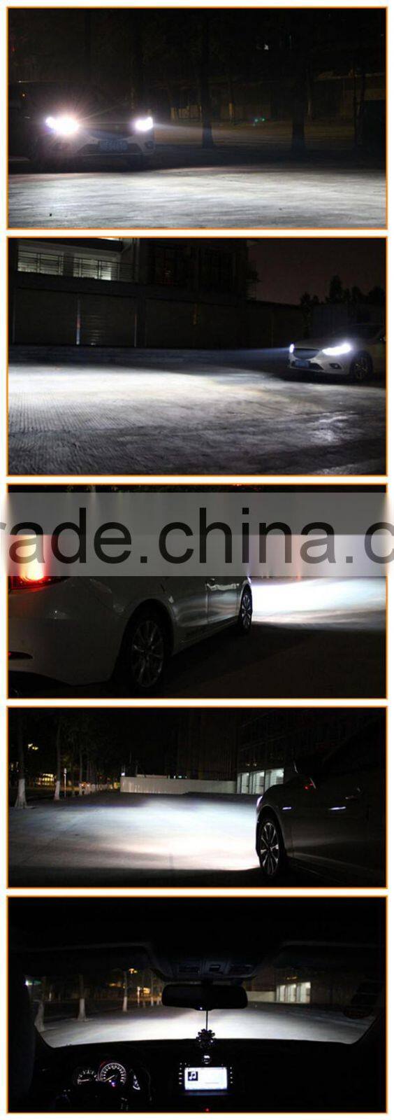 Three Sided 360 Degree Emitting LED H7 Headlight New Arrival High Power COB LED Car Headlight Bulb H7