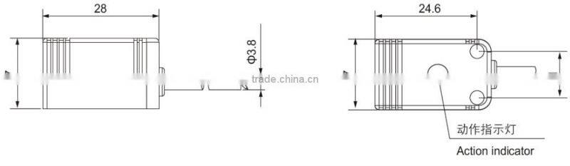 CNTD New Products 2016 For Household High End NO New Original Mini M5 Proximity Switch