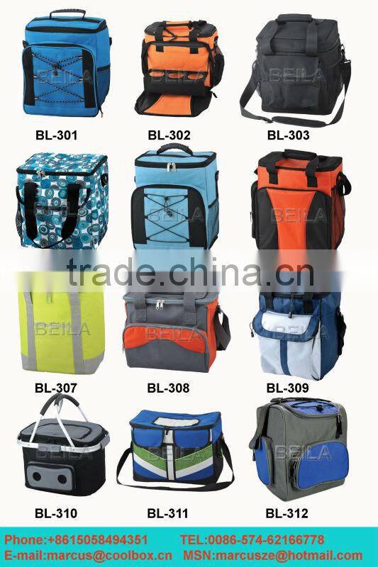 33L mini portable car cooler bag 12V with wheel