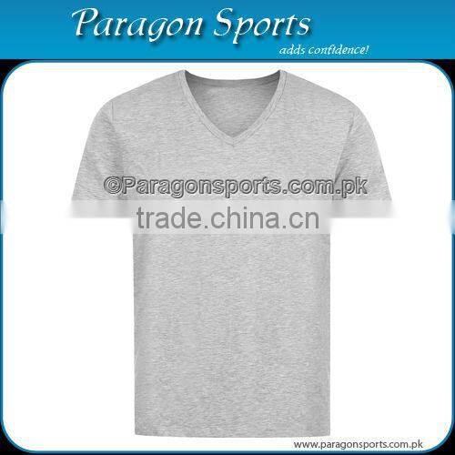 Men Blend v Neck White T-Shirt