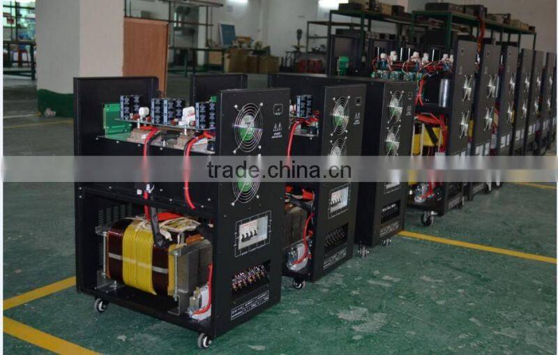 15kw,20kw DC to AC Power inverter with Charger Low Frequency Pure Sine Wave Inverter for grid solar system