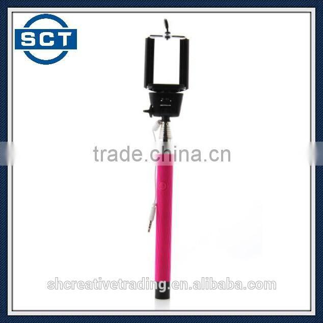 Selfie Monopod Telescopic Selfie Stick with Cable No Batteries Required