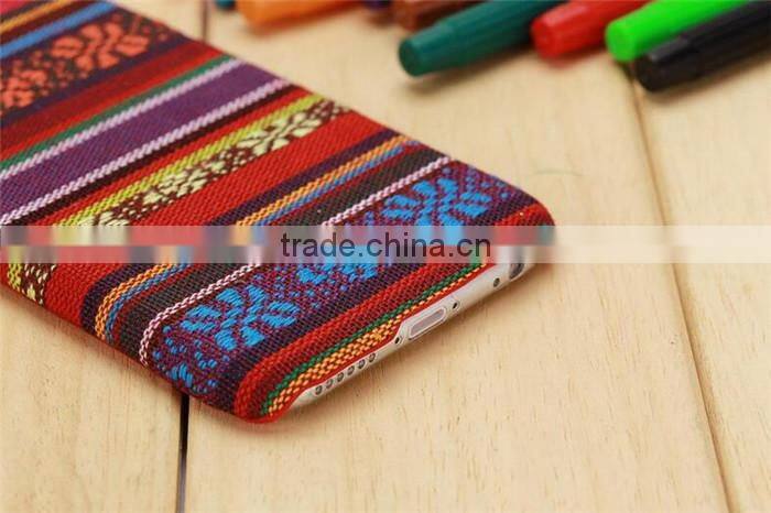 Canvas + PC Protective Shell Case for IPhone 6s 64gb Cell Phone Cover