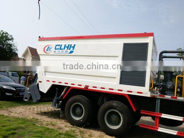 hot hot hot howo 6x4 EURO4 Synchronous pavement surface vehicle truck for sale