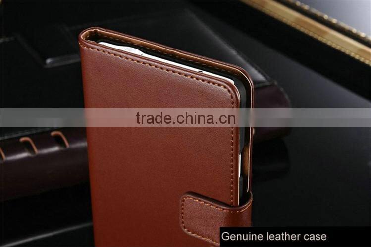 Hot sale genuine leather for Le Max Pro flip cover case