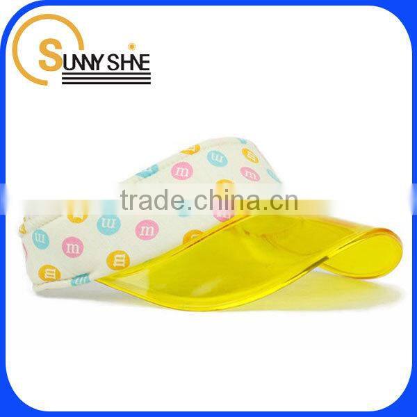 Sunny Shine custom wholesale sun visor hat with sweatband
