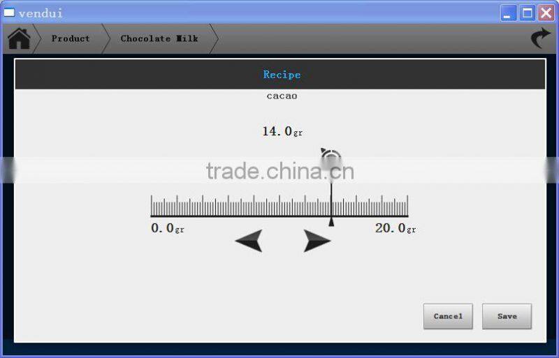 IN5C instant powder coffee milk cappuccino machine