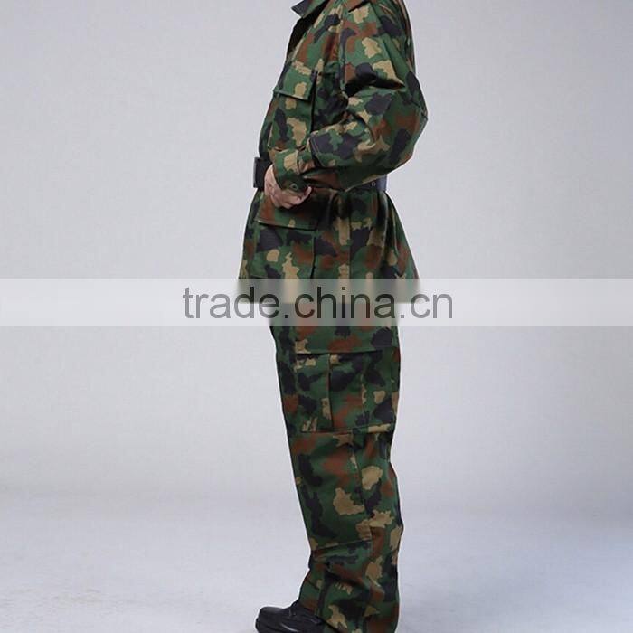 New Polygon Woodland camo polyester/ cotton african military uniform