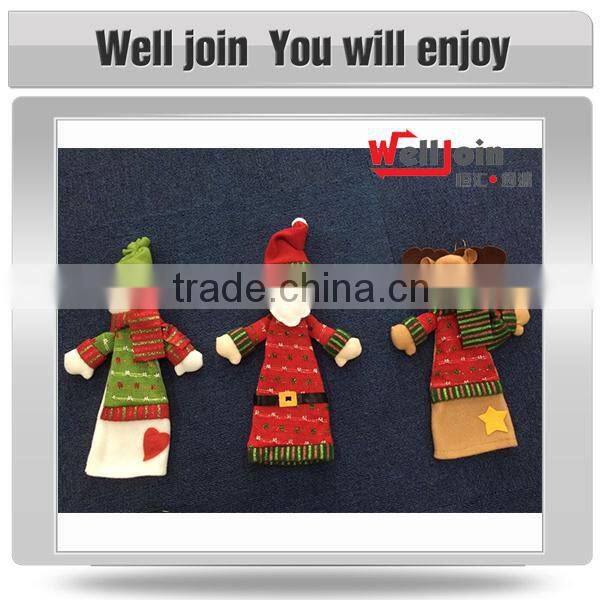 Christmas decoration wine bottle cover