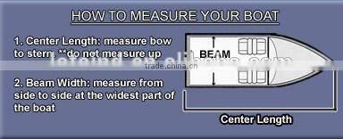 customized fishing travelling inflatable boat cover