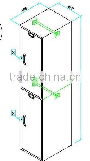 metal locker with high quality