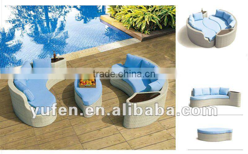 rattan outdoor daybed furniture romania