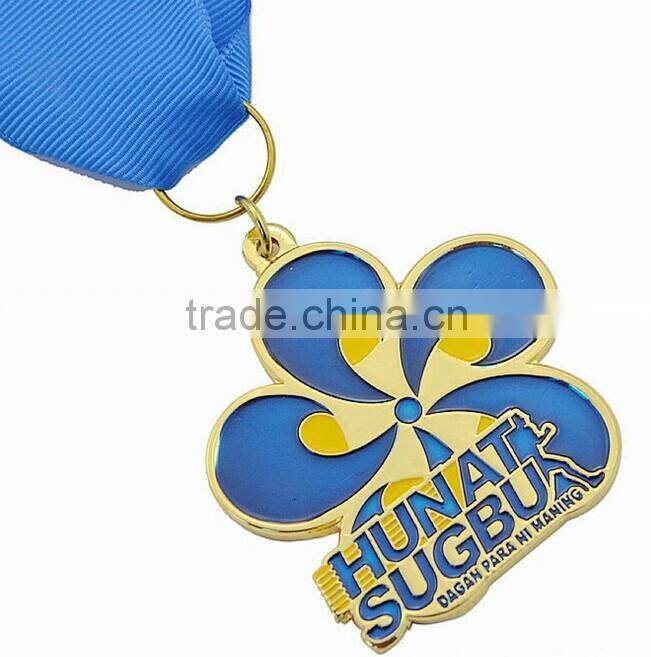 gold / nickel / bronze custom sport award metal medallion/ medal