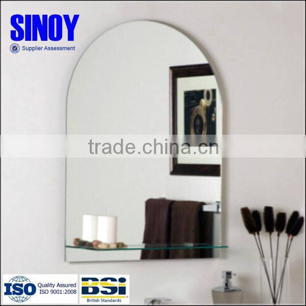 3mm 4mm 5mmClear Water Resistent Mirror for Modern Bathroom Funiture