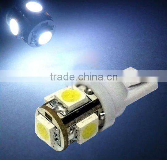 CAR LED blue instrument T10 5SMD car led light