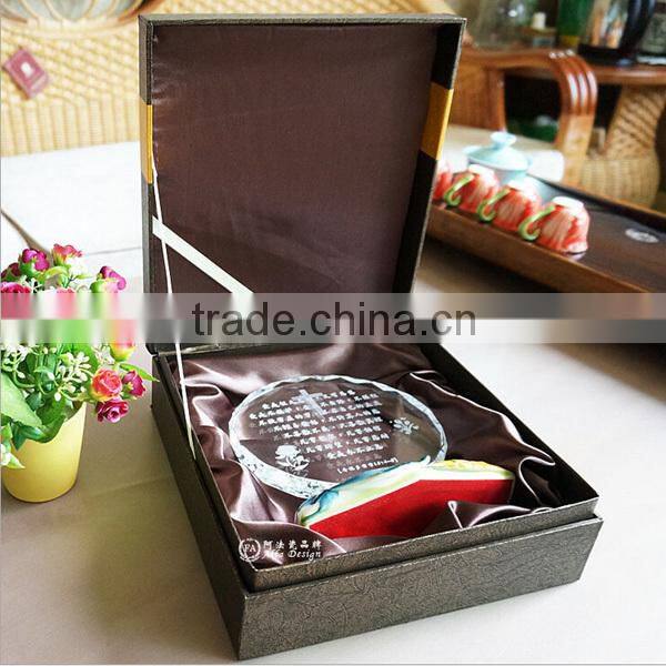 Popular gift newest design cheap crystal award