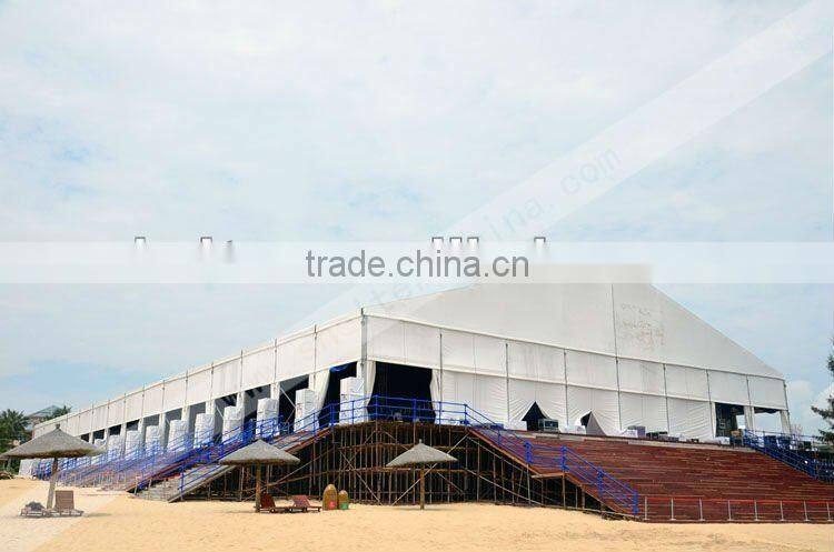 Transparent Clear ABS solid wall system for big tents