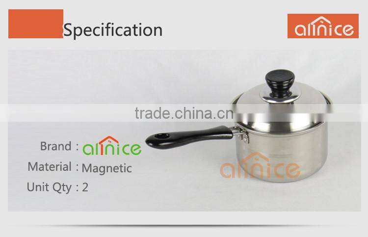 Hot sale normal design sauce pot with bakelite handle