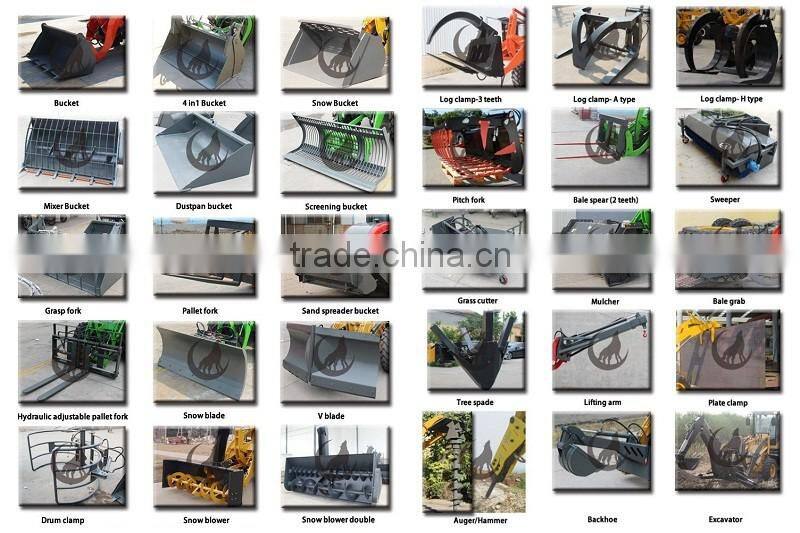 Canada hot sale skid skid quick hitch, zl28f wheel loader