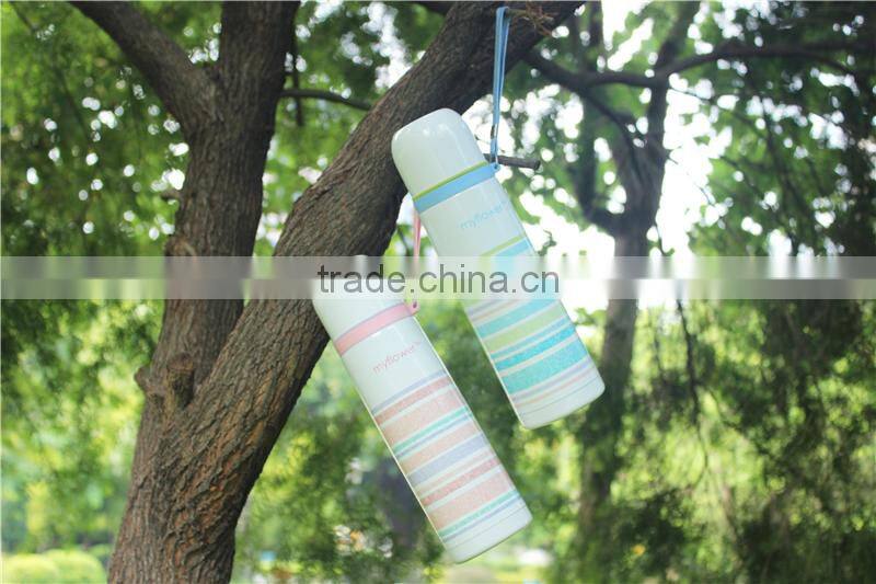 2015 good quality food grade Bullet type thermos refill vacuum flask