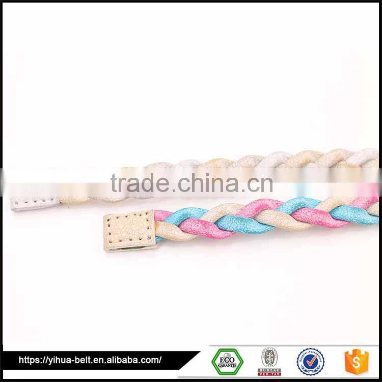 Chinese imports wholesale braided belt lady for girl