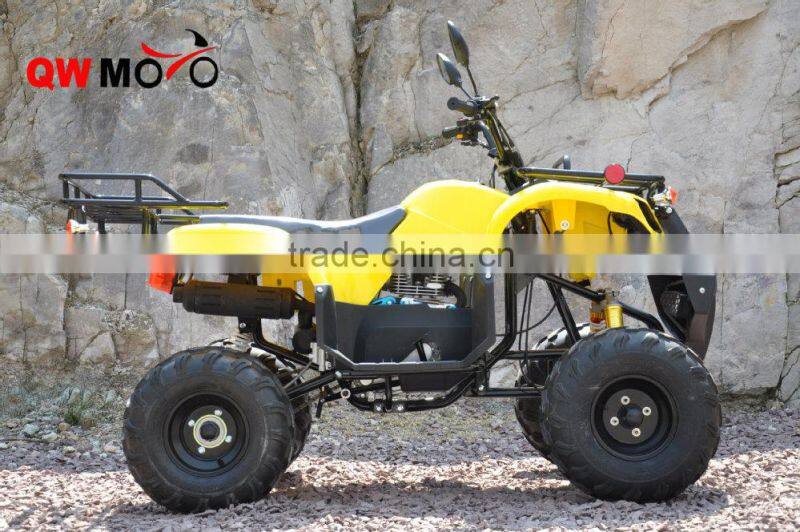 QWMOTO CE Yellow Hunter 200CC 250CC Adult Quad Bike Cheap Gas ATV 250cc