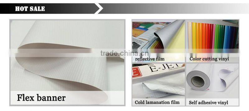 140g glossy waterproof vinyl adhesive film