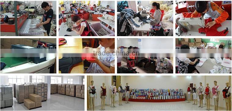 BC-05A eco-friendly ring sling baby hand hip seat carrier with front pocket