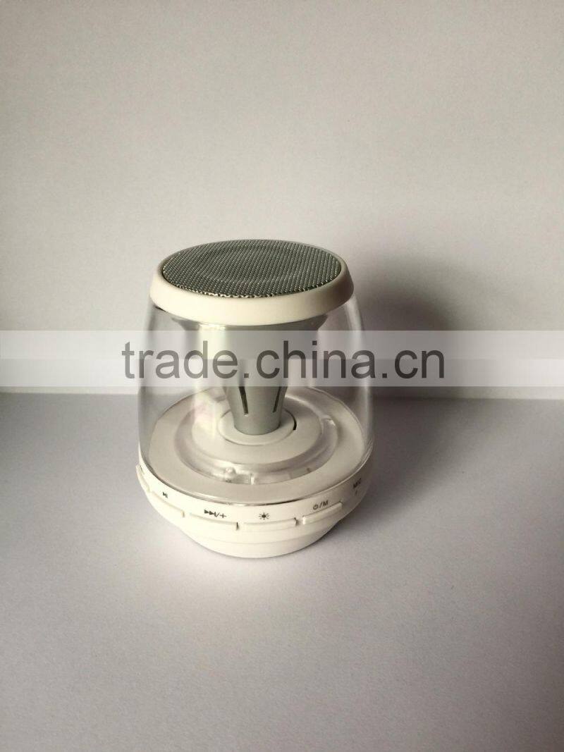 2016 new products in china pusle led light mini portable colorful wireless magic lamp speaker bluetooth for iphone 6