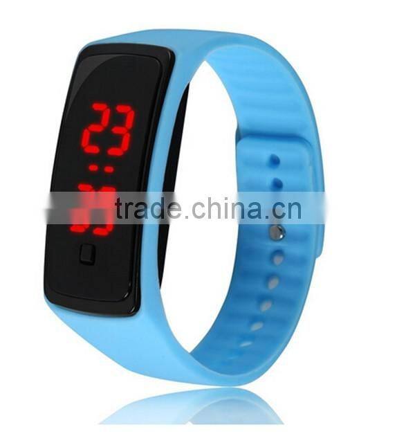 New Design Digital Silicone Led Fancy Sport Watches For Boys