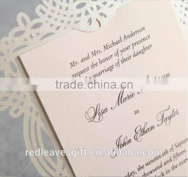 Best price handmade english writings birthday invitation cards design
